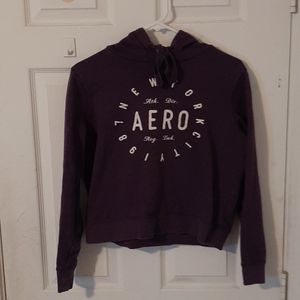 Aero cropped hoodie